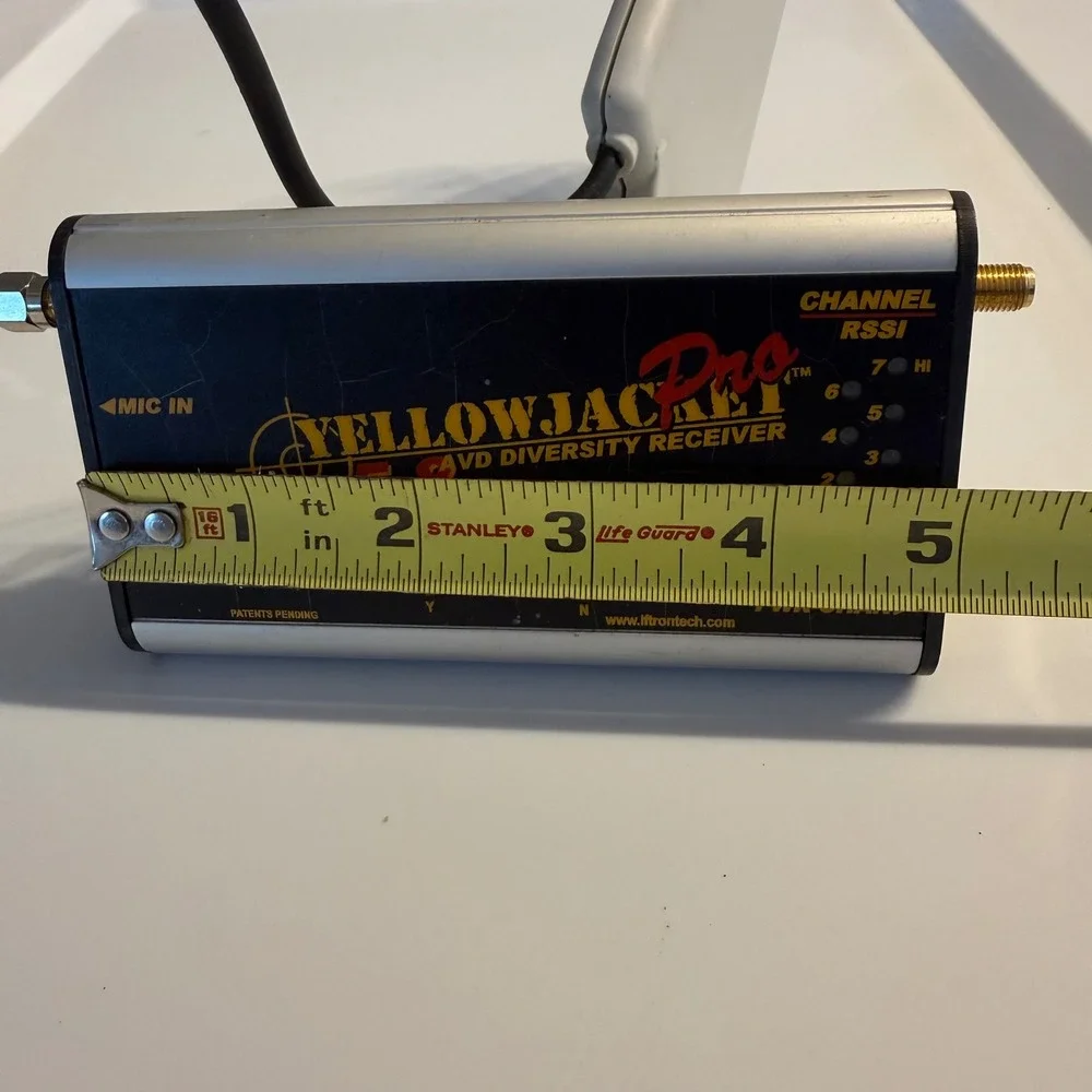 Iftron YellowJacket Pro 5.8GHz AVD Diversity Receiver Wireless Video FPV RSSI